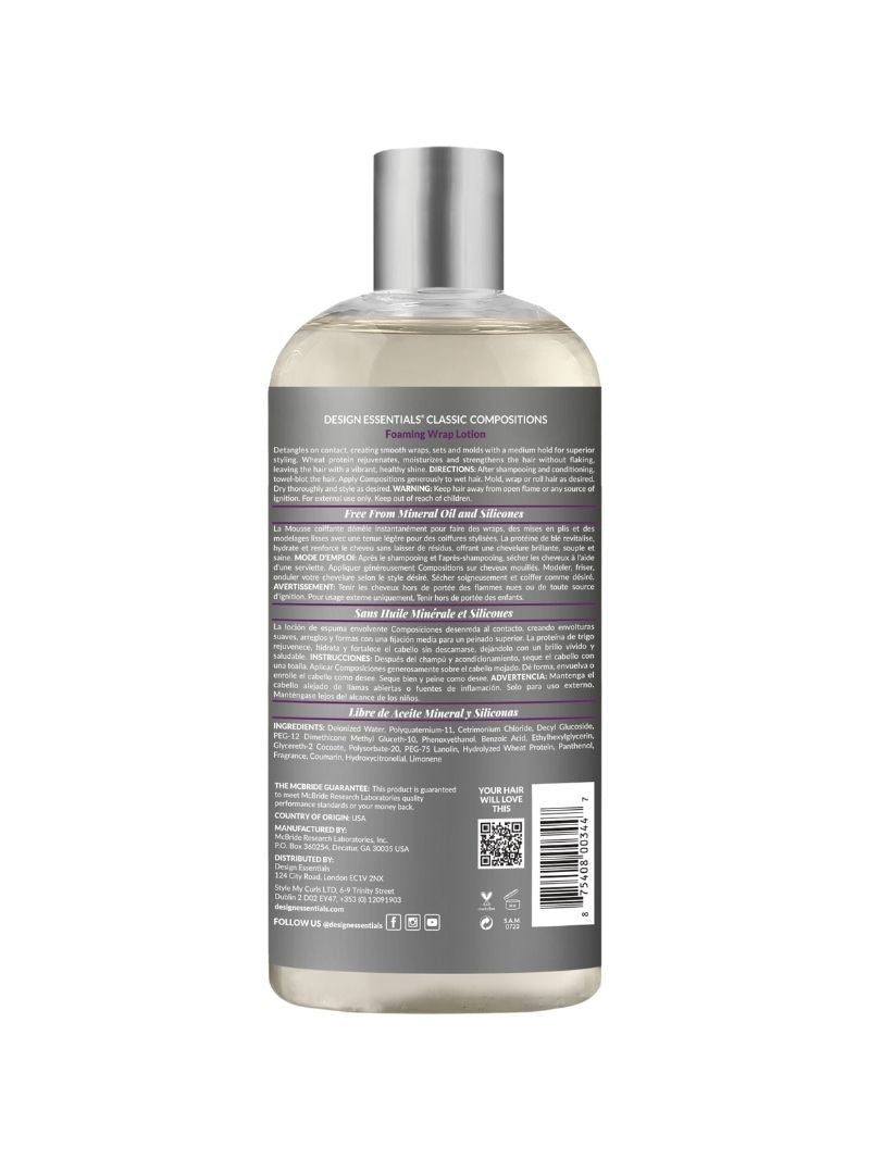Compositions Foaming Wrap Lotion