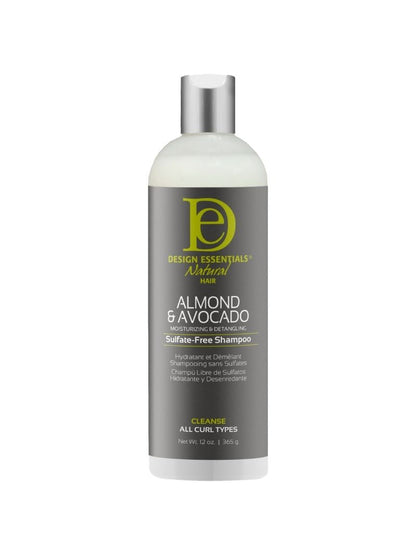 Almond & Avocado Moisturizing & Detangling Sulfate-Free Shampoo