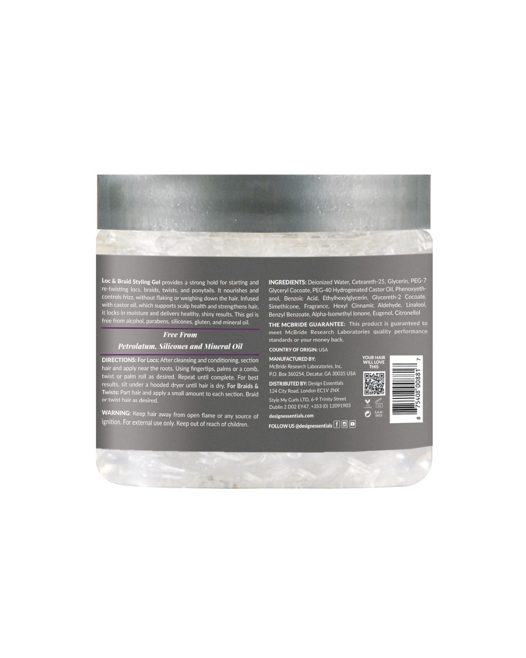 Loc & Braid Styling Gel